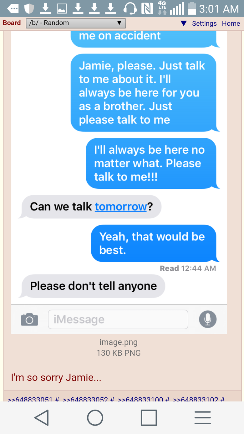 stolen from the chan. /Sister+sext+n+part+2/funny-pictures/5727069/ part 2 is now up!. ml I 2: 57 AM i Anonymous 10/ 28/ 15( Wed) 00: 39: No. 648816824 I need s