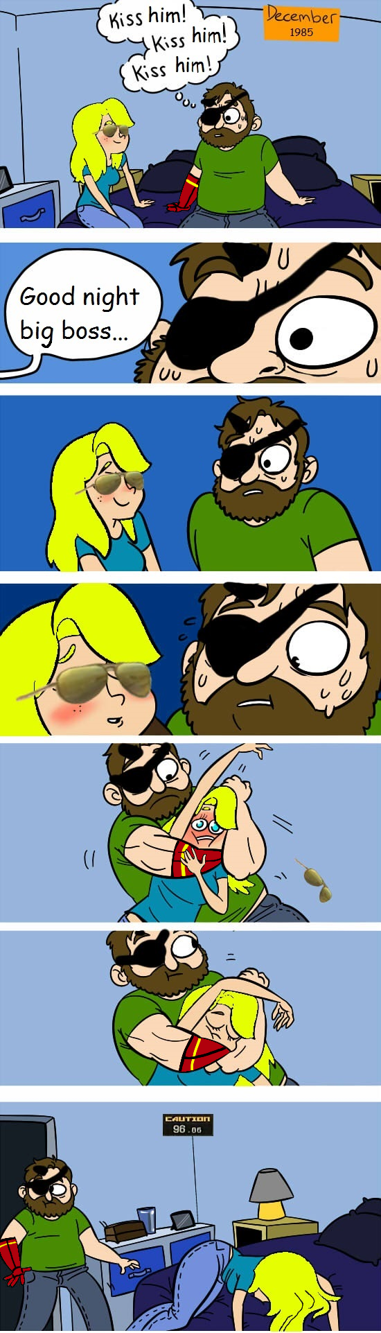 Super Metal Gear Comp Ultra Mega Edition. even the strategy guide glitches out during this segment I really, really, really like this image. Anyway, this was a 