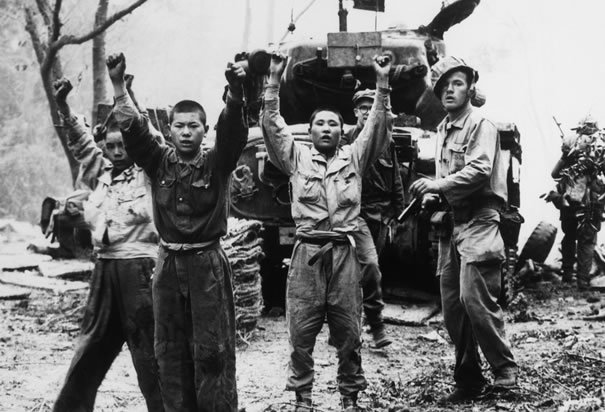 War: Korean War.. Alright, this war is a little different because technically, technically, technically, it's still going on. Now after the Japanese surrendered