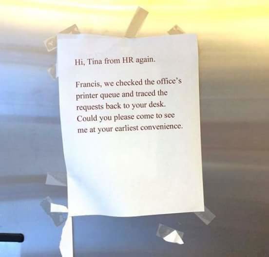 What if it was poisoned?. . attis .. I To the person who keeps stealing my ,.' Turkey and Swiss with mayo an rye), This is ridiculous. We are all adults, not ch