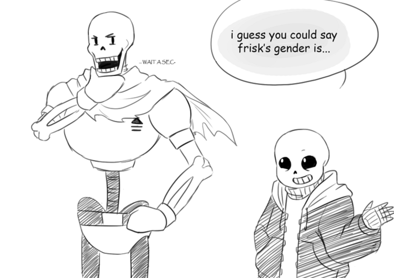 what IS Frisk?..... .. For anyone actually wondering: Frisk's gender is intended to be determined by the person playing.