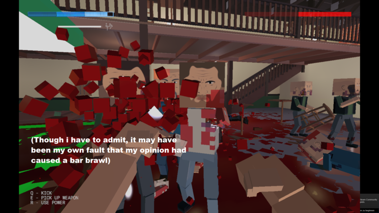 Why i will never visit an bar again.... The game´s Name is "paint the town red" Sorry guys, but i tell you already now, this joke is already going to 