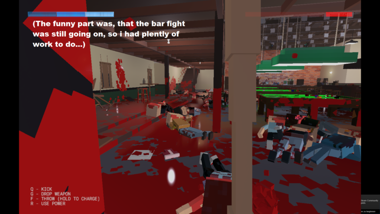 Why i will never visit an bar again.... The game´s Name is "paint the town red" Sorry guys, but i tell you already now, this joke is already going to 