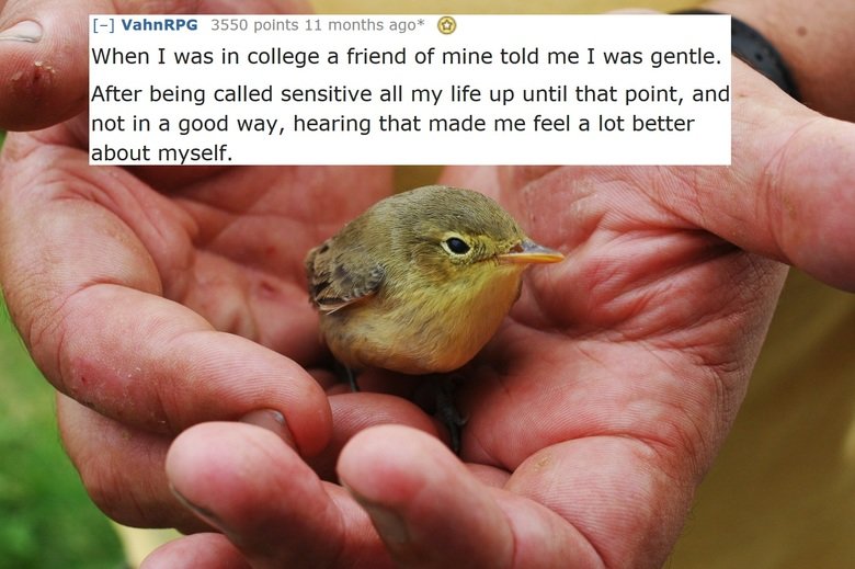 Words n stuff. What is something someone said that forever changed your way of thinking?.. One of these things is not like the others